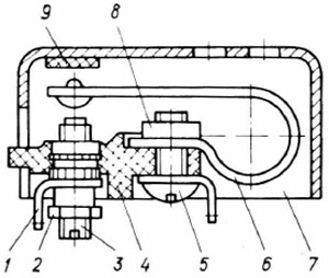 Рис.1. Устройство реле РБ-5-2