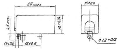 Рис .1.Термореле РБ-5-2 без чехлов 