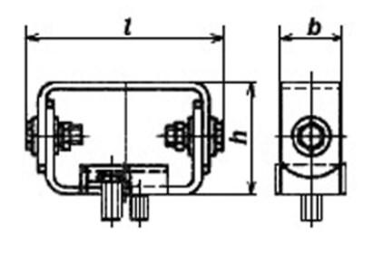 Шинодержатель ШР-6-375 - фото схемы