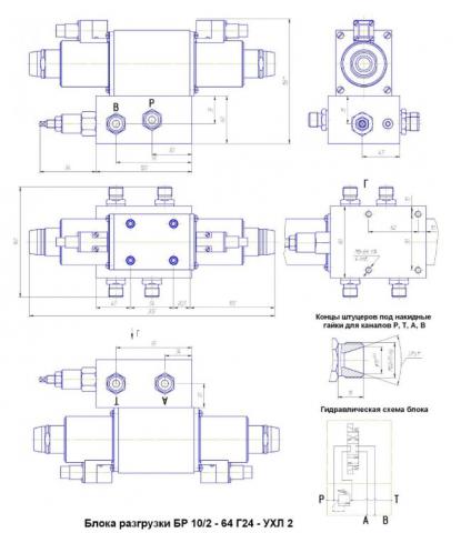 Схема Блока разгрузки БР - фото