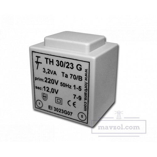 Малогабаритные трансформаторы для печатных плат ТН 30/23 G - фото