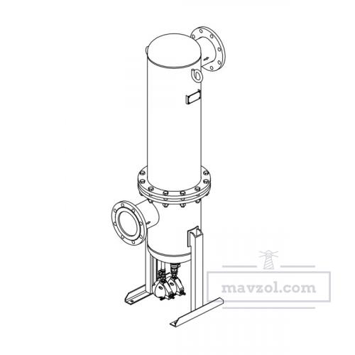 Фланцевые-магистральные фильтры сжатого воздуха ФСВ
