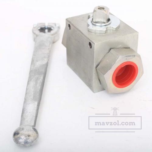 Блочный шаровый кран DN20 G3/4 PN420 - фото 2