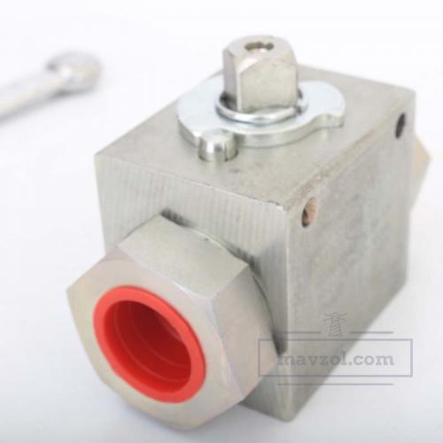 Блочный шаровый кран DN20 G3/4 PN420  - фото 1